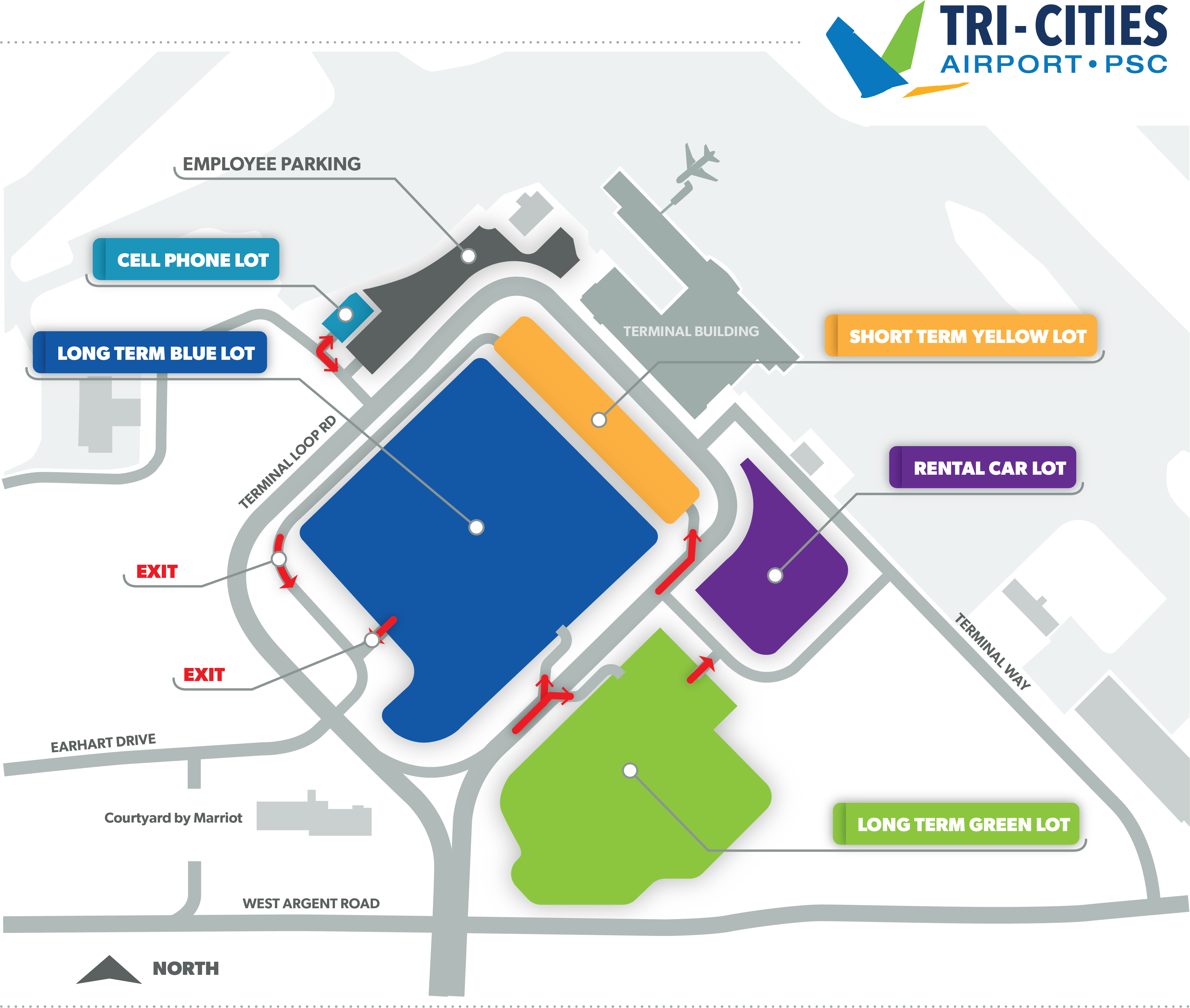 TCA Parking Map